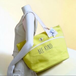 Rae Dunn Bee Kind Cooler Insulated Tote Bag